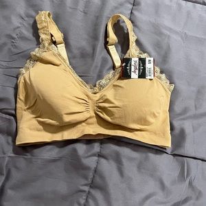 Angelina Nude Colored Bra Small/Medium